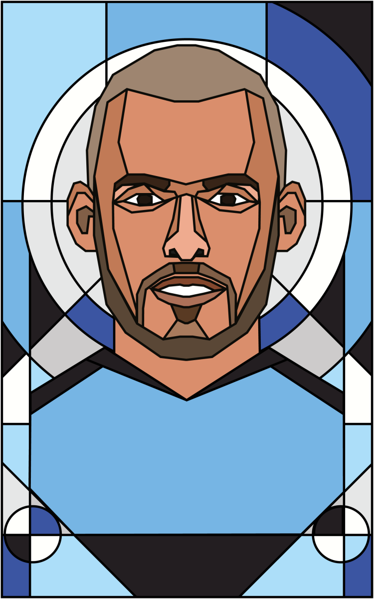 他在中場控 他在中場控