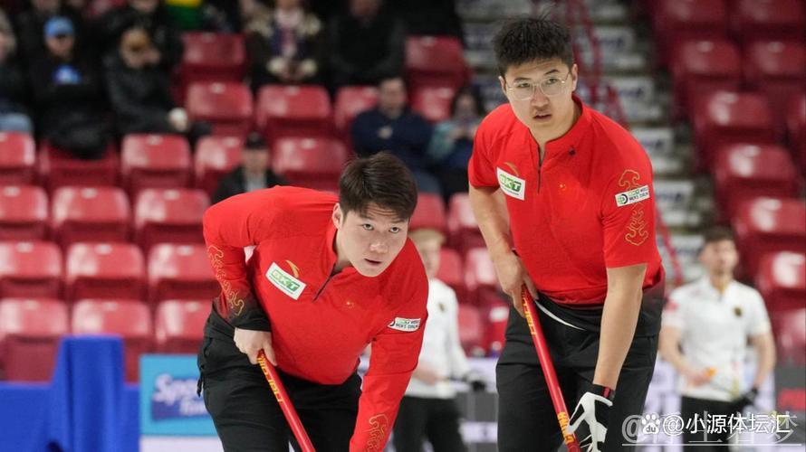 男子冰壶世锦赛小组赛：中国对阵德国