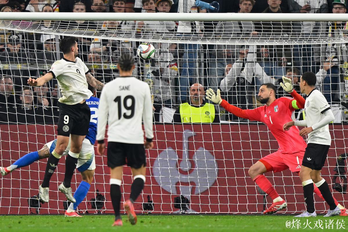 欧国联：基米希独造三球 德国3-3战平意大利总比分5-4晋级四强